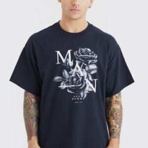 MAN ROSE GRAPHIC T-SHIRT