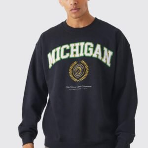 MICHIGAN PRINT SWEATSHIRT